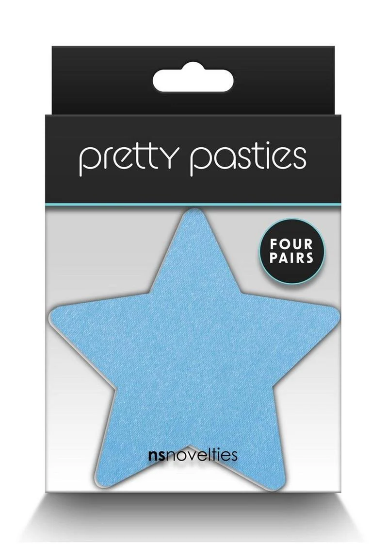 Pretty Pasties Star II Multicolor Self-Adhesive Nipple Covers - Image 3