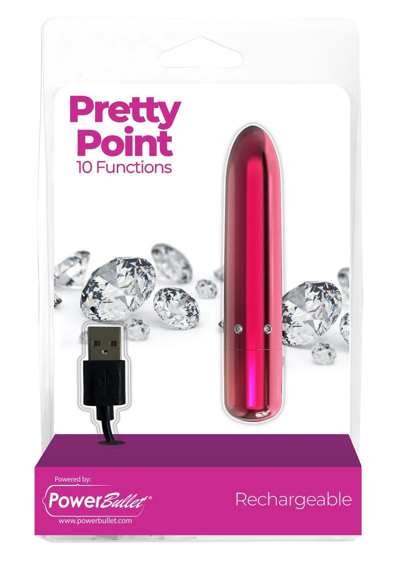 Pretty Point Rechargeable Bullet Vibrator - Image 10
