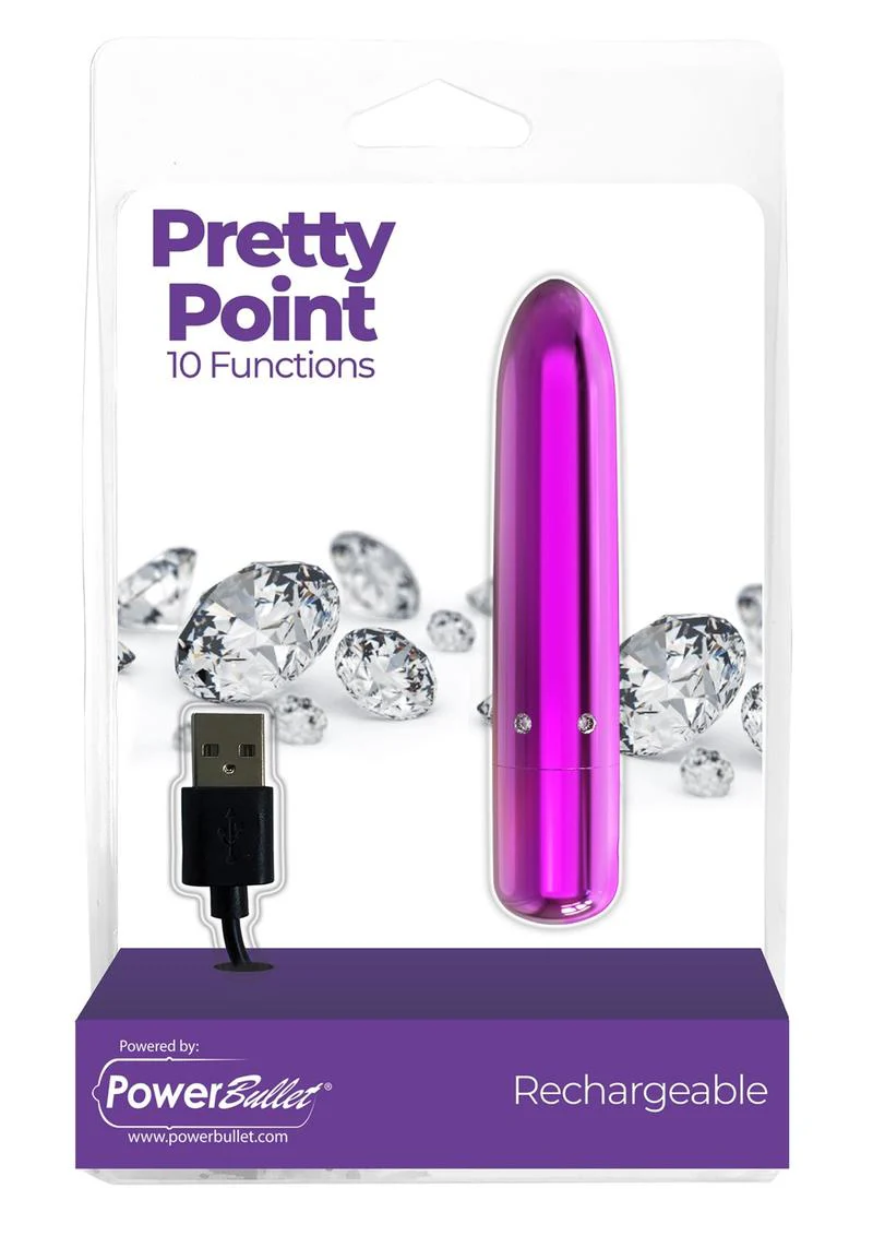 Pretty Point Rechargeable Bullet Vibrator - Image 11