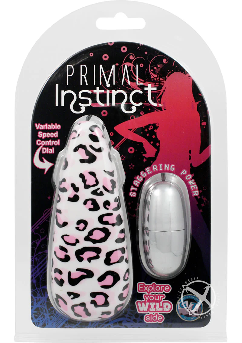 Primal Instinct Zebra Print Bullet Vibrator - Image 20