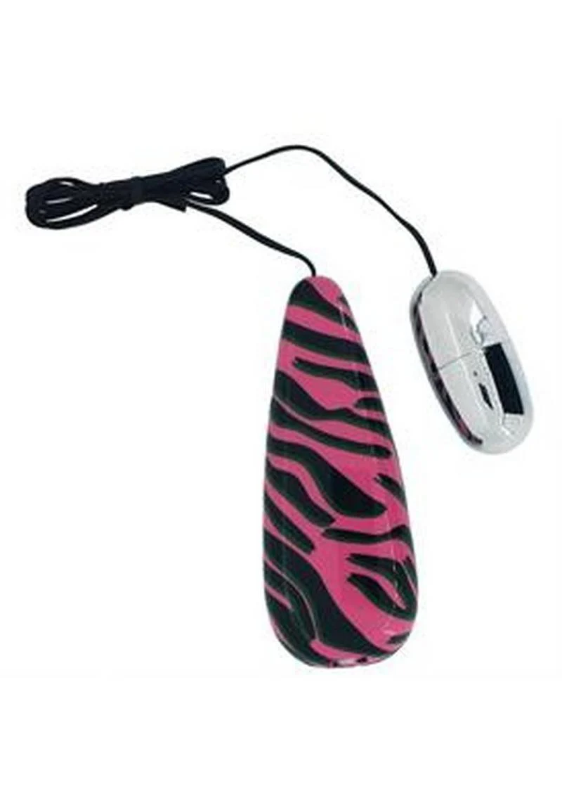 Primal Instinct Zebra Print Bullet Vibrator - Image 24