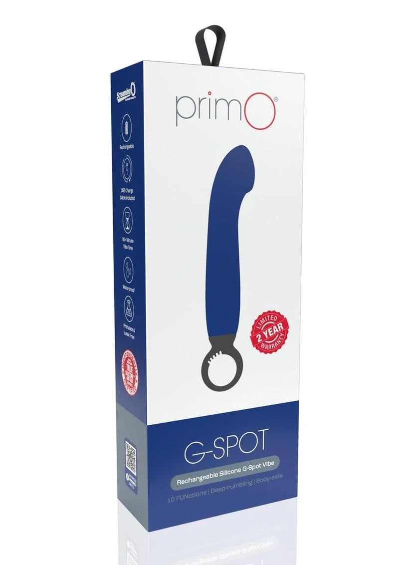 Primo G-Spot Rechargeable Silicone Vibrator - Image 6