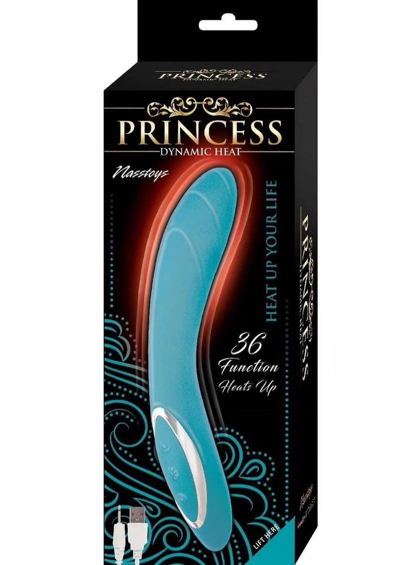 Princess Dynamic Heat Rechargeable Silicone G-Spot Vibrator - Image 7