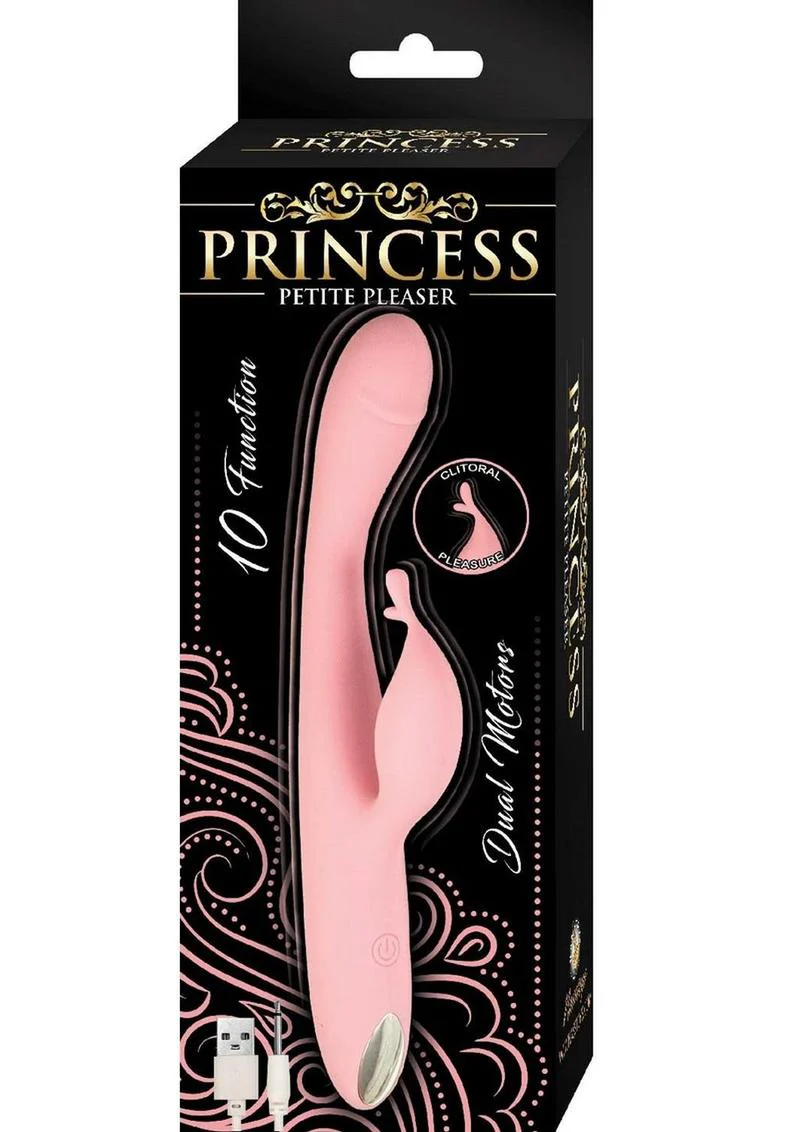 Princess Petite Pleaser Silicone Rabbit Vibrator - Image 8