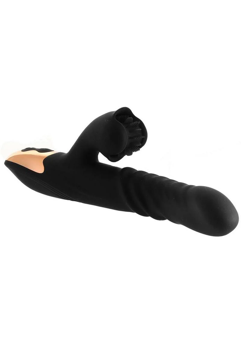 Princess Silicone Heat-Up Spinning Thrusting Rabbit Vibrator - Image 2