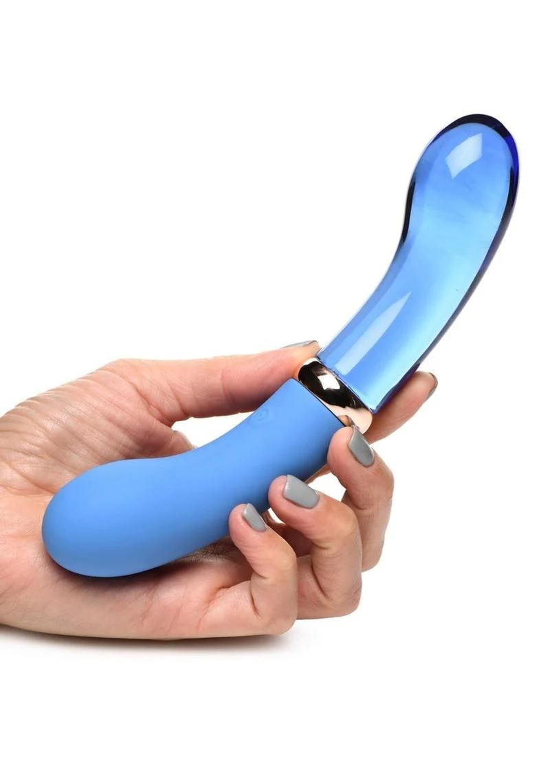 Prisms Molten Wide Rechargeable Glass Butt Plug - Image 3