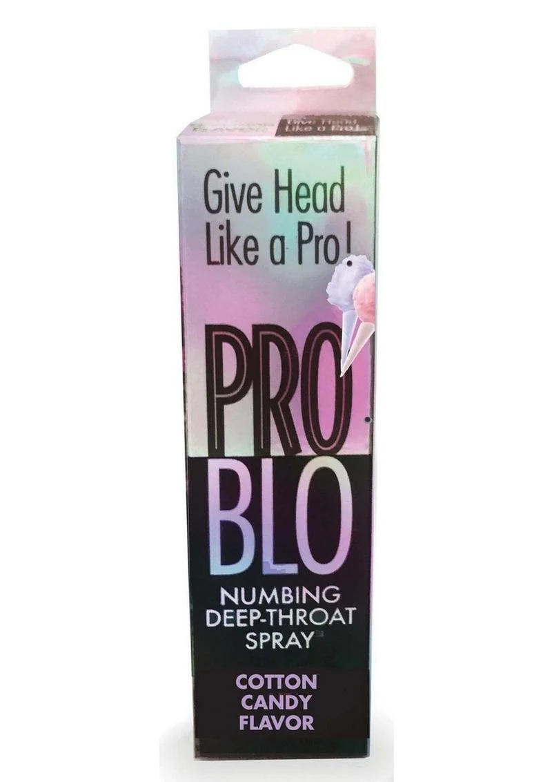 Pro Blo Numbing Deep Throat Spray Cotton Candy - Image 2