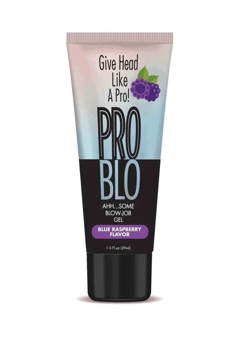 ProBLO Blue Raspberry Flavored Gel Enhance Oral Pleasure