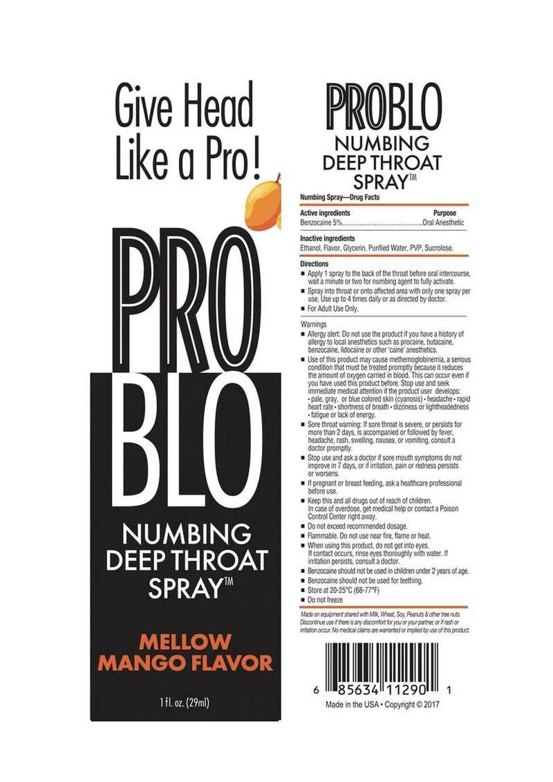 ProBlo Mango Numbing Spray - Image 3