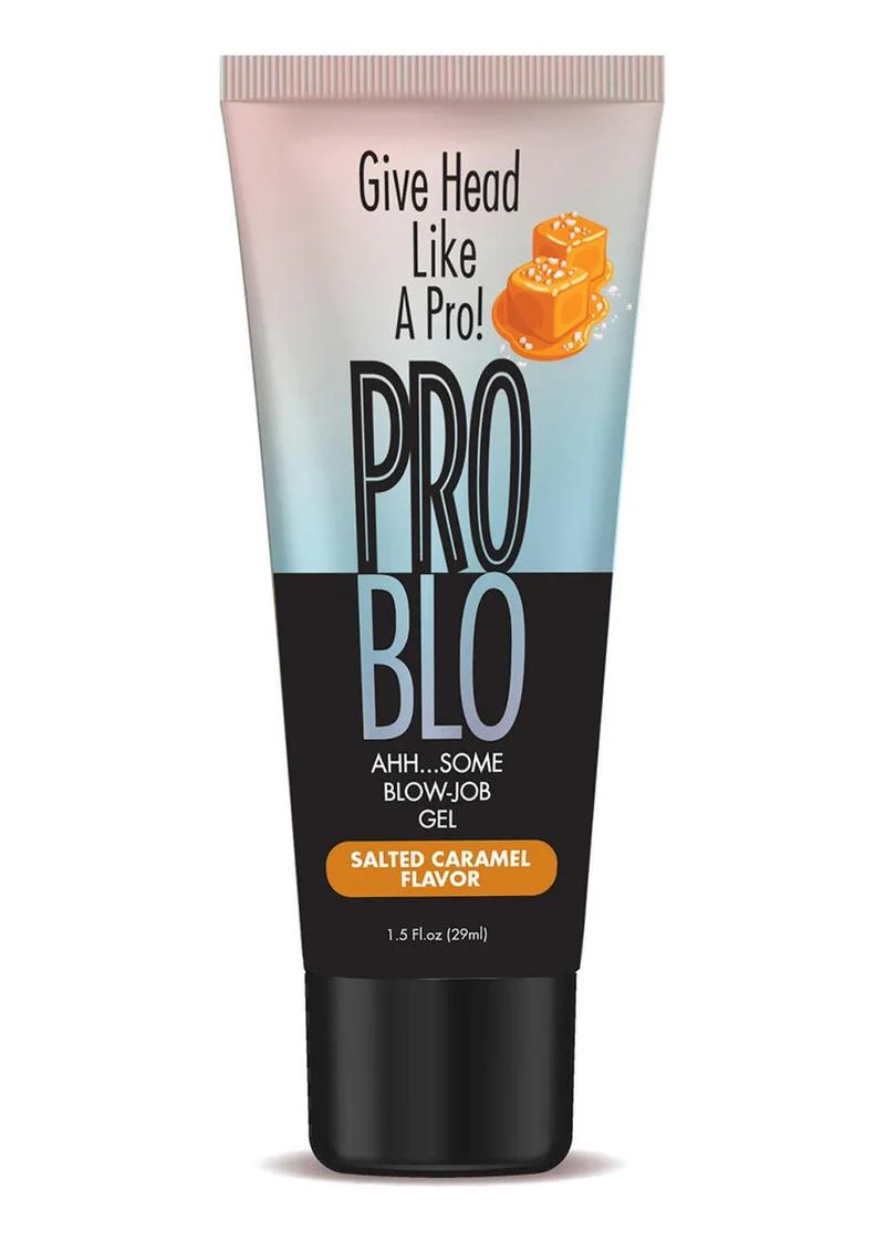 ProBlo Oral Pleasure Gel With Salted Caramel Flavor
