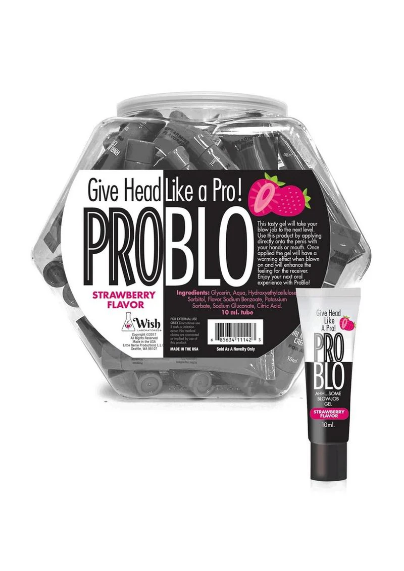 ProBlo Strawberry Flavored Oral Pleasure Gel