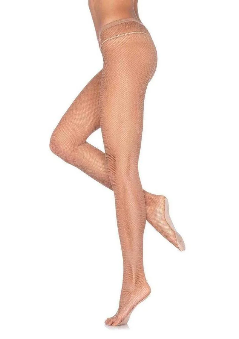 Profesional Fishnet Tights with Nylon/Cotton Sole