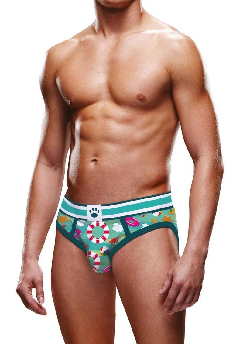 Prowler Beach Men’s Brief Underwear Aqua Swim-Inspired Style - Image 5
