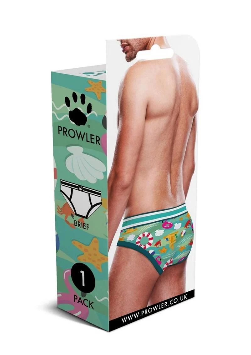 Prowler Beach Men’s Brief Underwear Aqua Swim-Inspired Style - Image 7