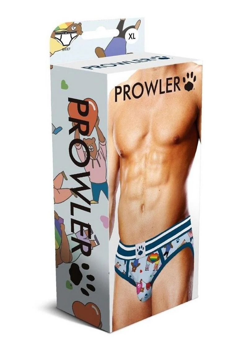 Prowler Bears with Hearts Brief - Image 11