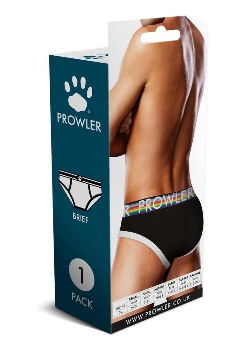 Prowler Black Oversized Paw Men’s Brief Waistband Underwear - Image 7