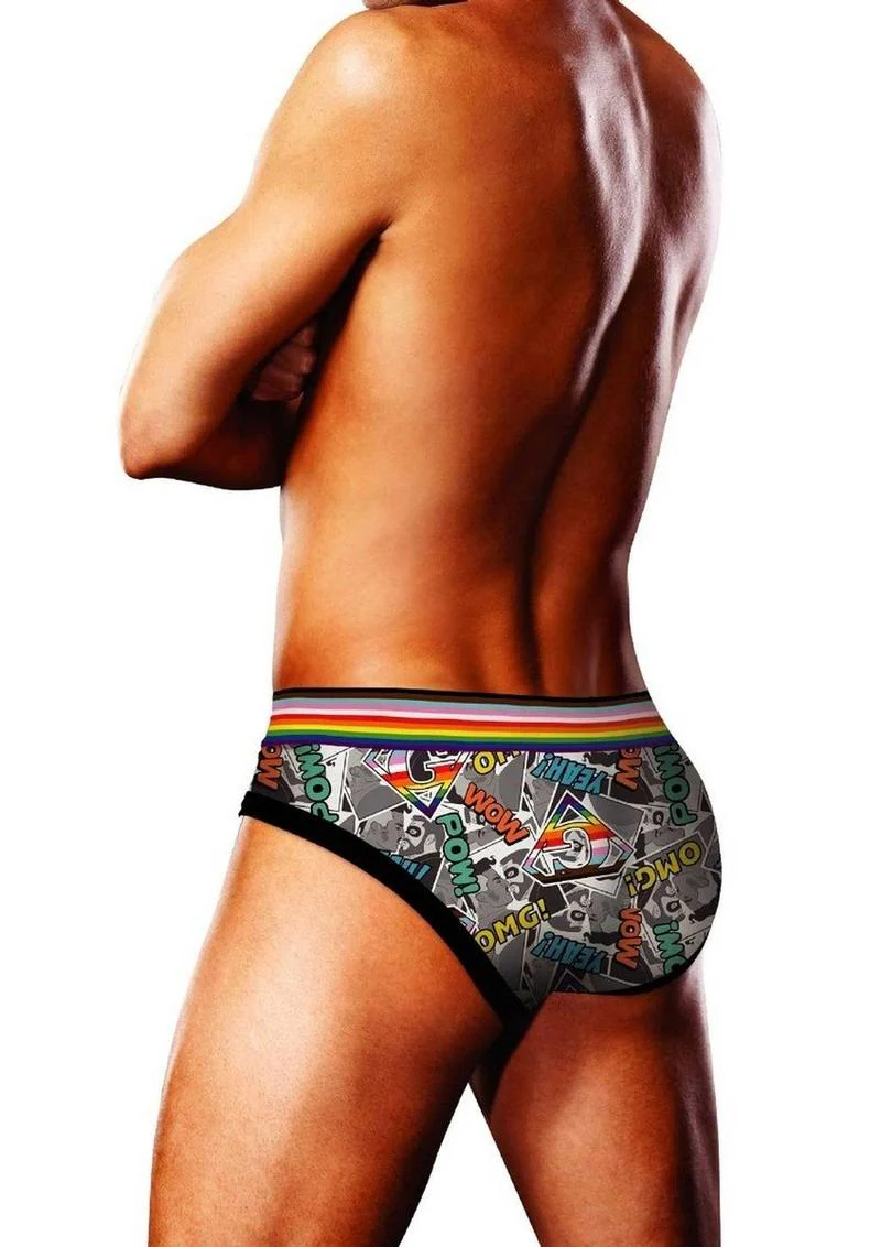 Prowler Comic Book Men’s Brief Vibrant Graphic Underwear - Image 2
