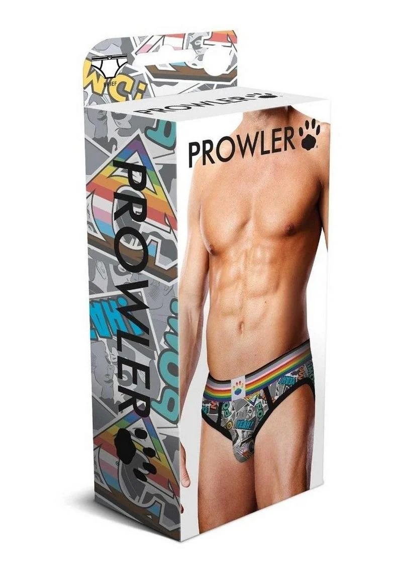 Prowler Comic Book Men’s Brief Vibrant Graphic Underwear - Image 7
