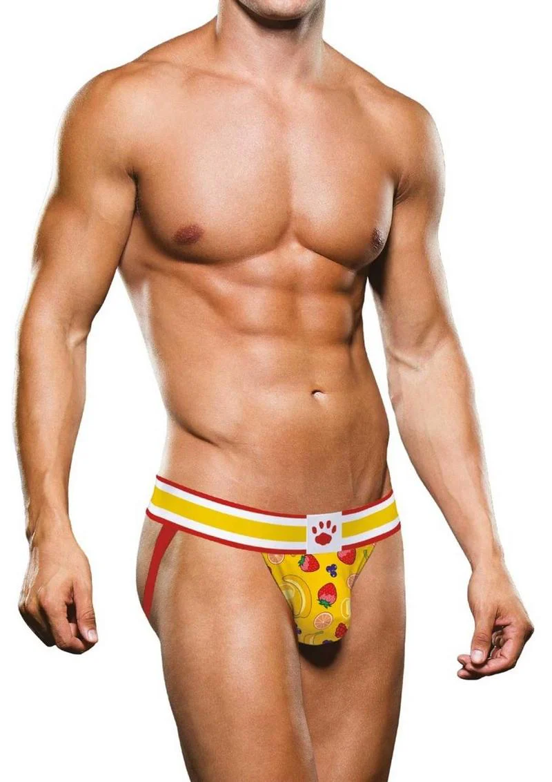 Prowler Fruits Jock Men’s Sexy Underwear Yellow Fruit Print - Image 3