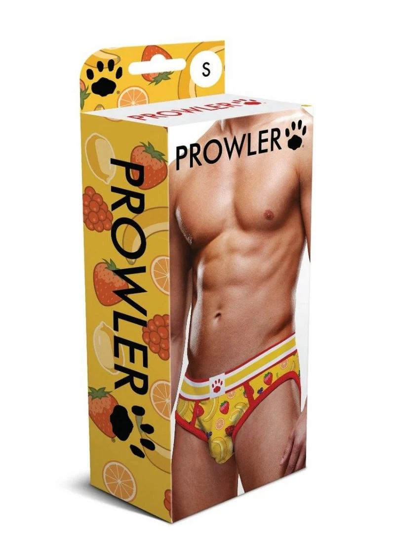Prowler Fruits Men’s Open Brief Underwear Yellow Playful Comfort - Image 8