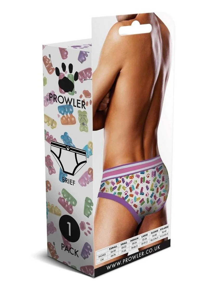 Prowler Gummy Bears Brief Multicolor Candy Print - Image 8