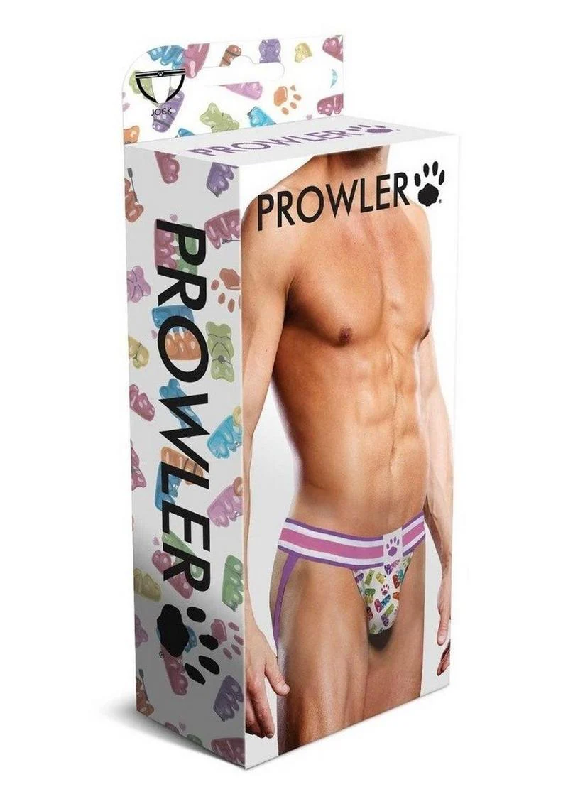 Prowler Gummy Bears Jockstrap White And Multicolor Men’s Underwear - Image 3