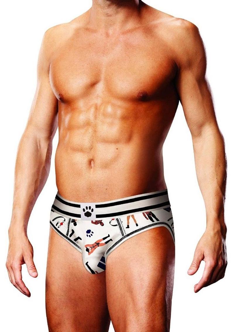 Prowler Leather Pride Open Brief Fetish Print - Image 4
