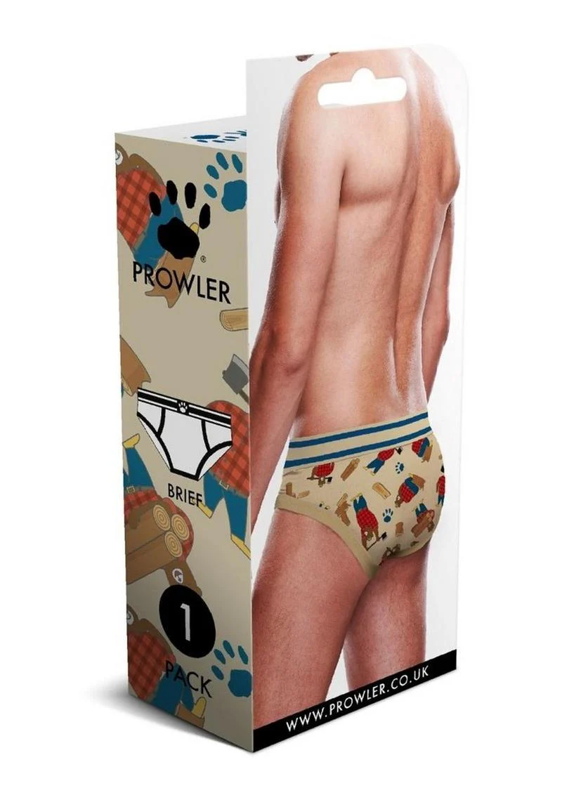 Prowler Lumberbear Brief Sexy Bear Print Underwear - Image 9
