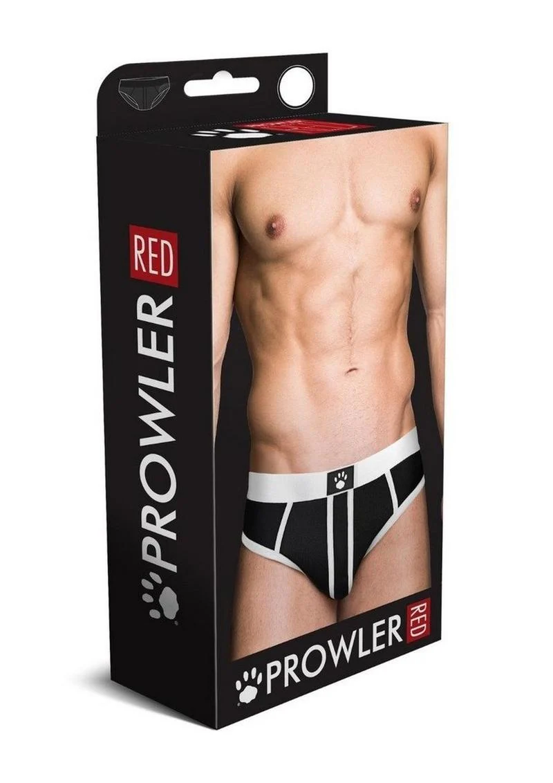 Prowler RED Ass Less Brief Bold Men’s Exposed Back Underwear - Image 12