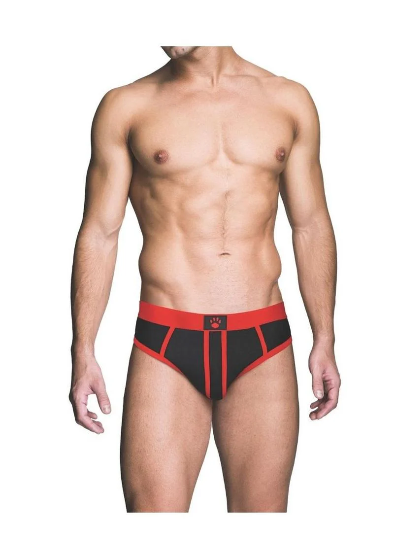 Prowler RED Ass Less Brief Bold Men’s Exposed Back Underwear - Image 3