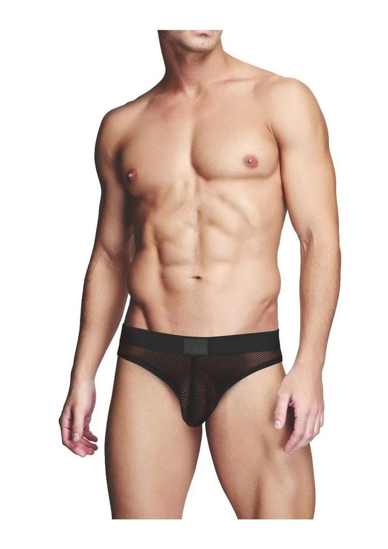 Prowler RED Ass-Less Fishnet Brief XL
