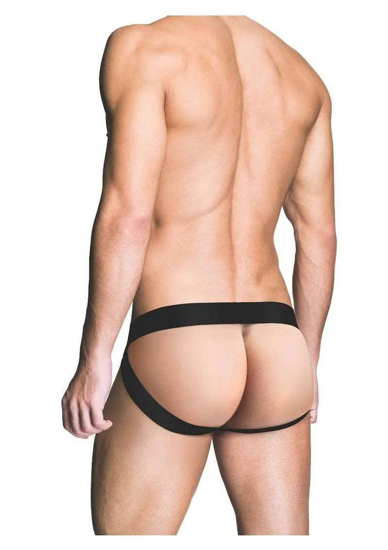Prowler Red Ass-Less Fishnet Jock - Image 2