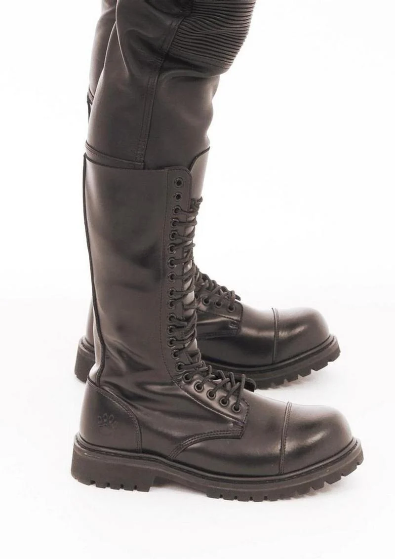 Prowler Red Black Boot with 20 Holes Stylish Design UK Size 10