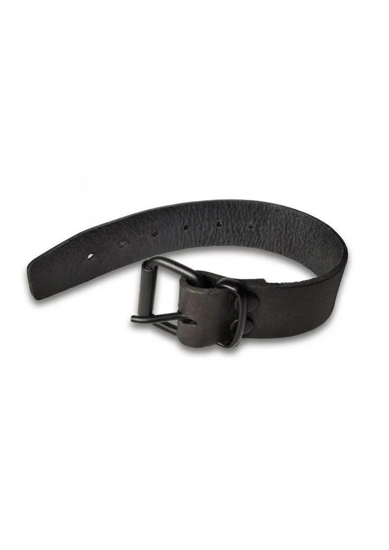 Prowler RED Leather Buckle Bicep Band Adjustable Fetish Arm Strap - Image 2
