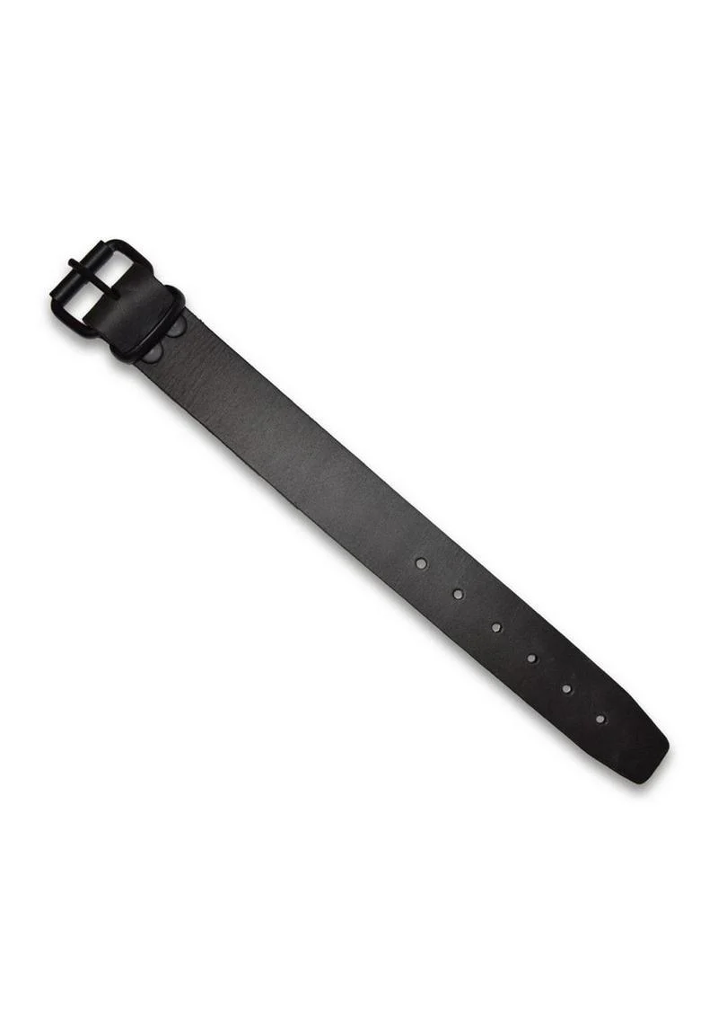 Prowler RED Leather Buckle Bicep Band Adjustable Fetish Arm Strap - Image 3