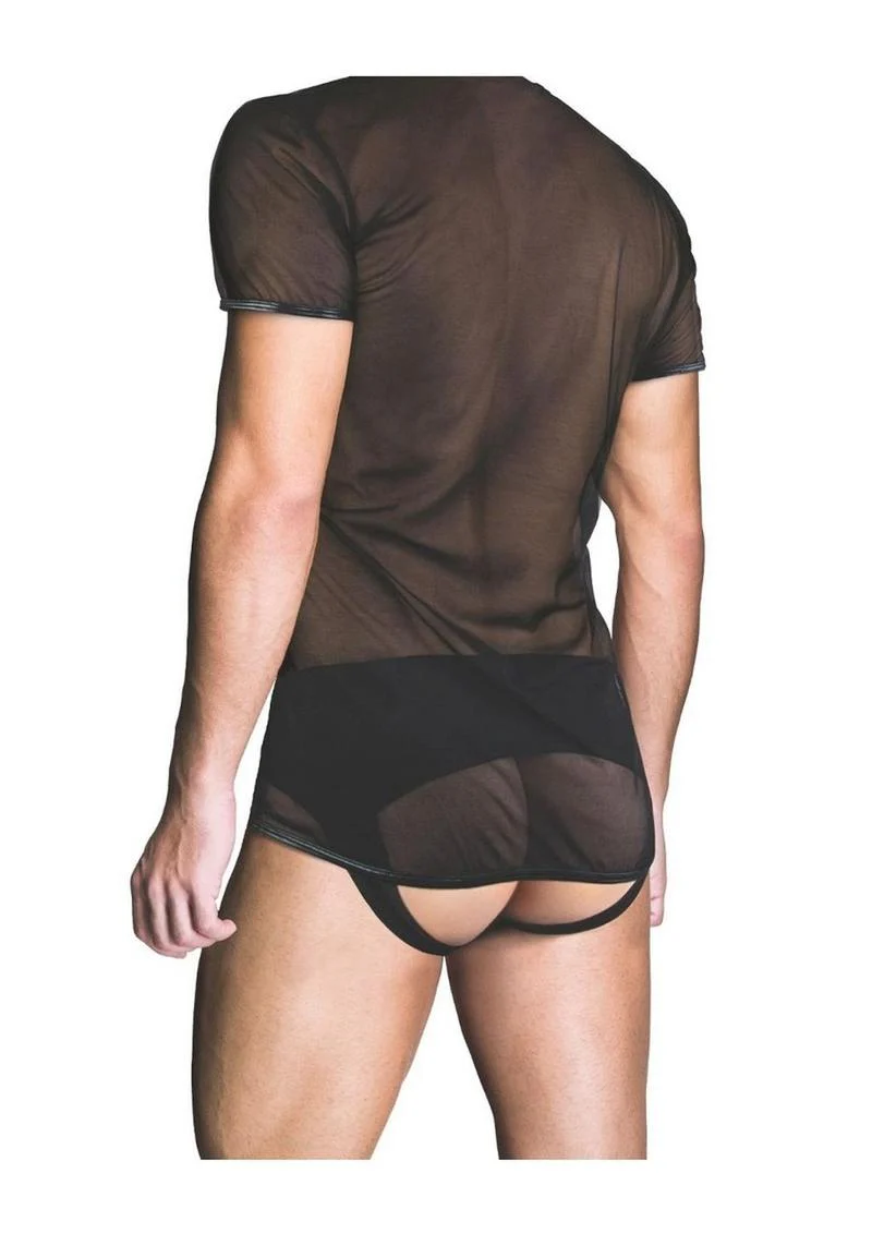 Prowler Red Mesh Shirt Classic Black Sexy And Revealing - Image 2