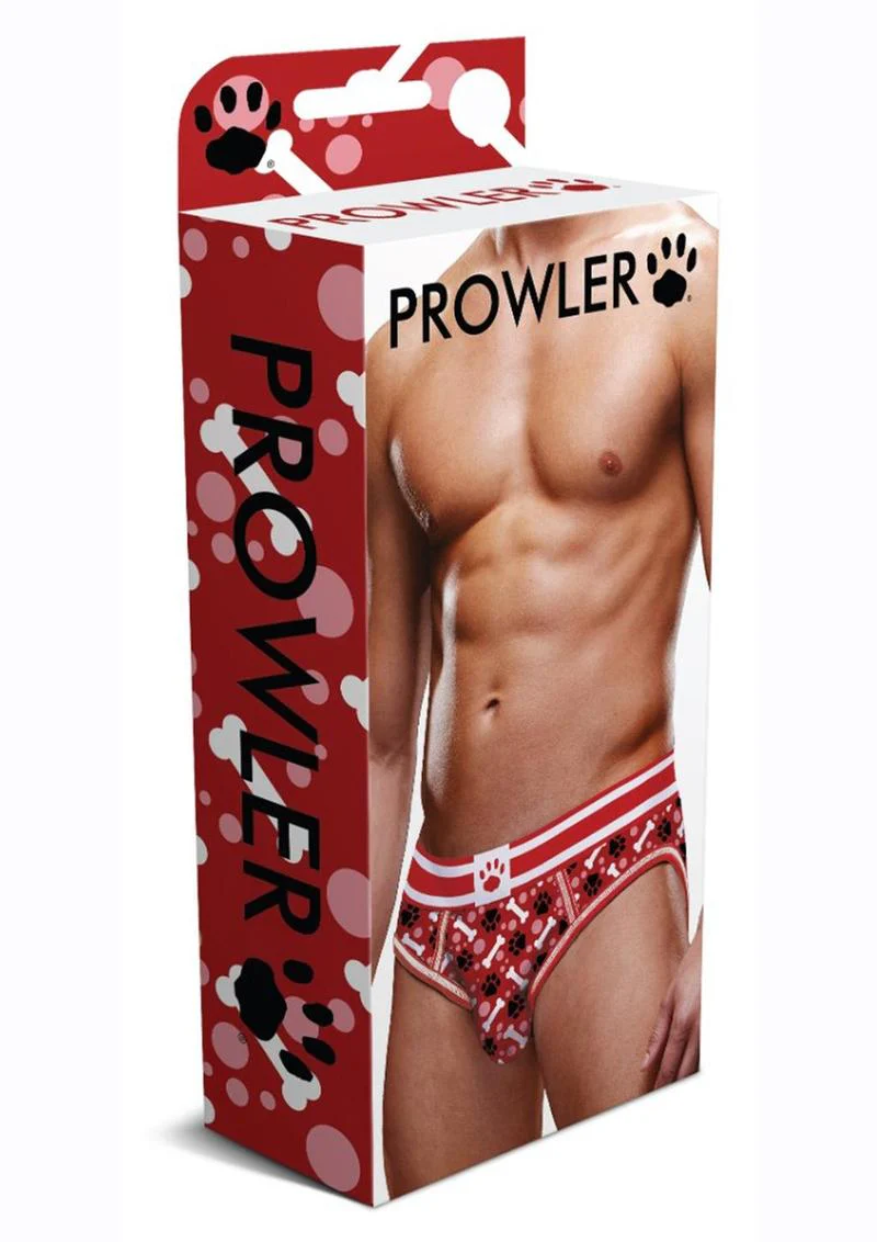 Prowler Red Paw Open Brief Men’s Underwear Paw Print Waistband - Image 7