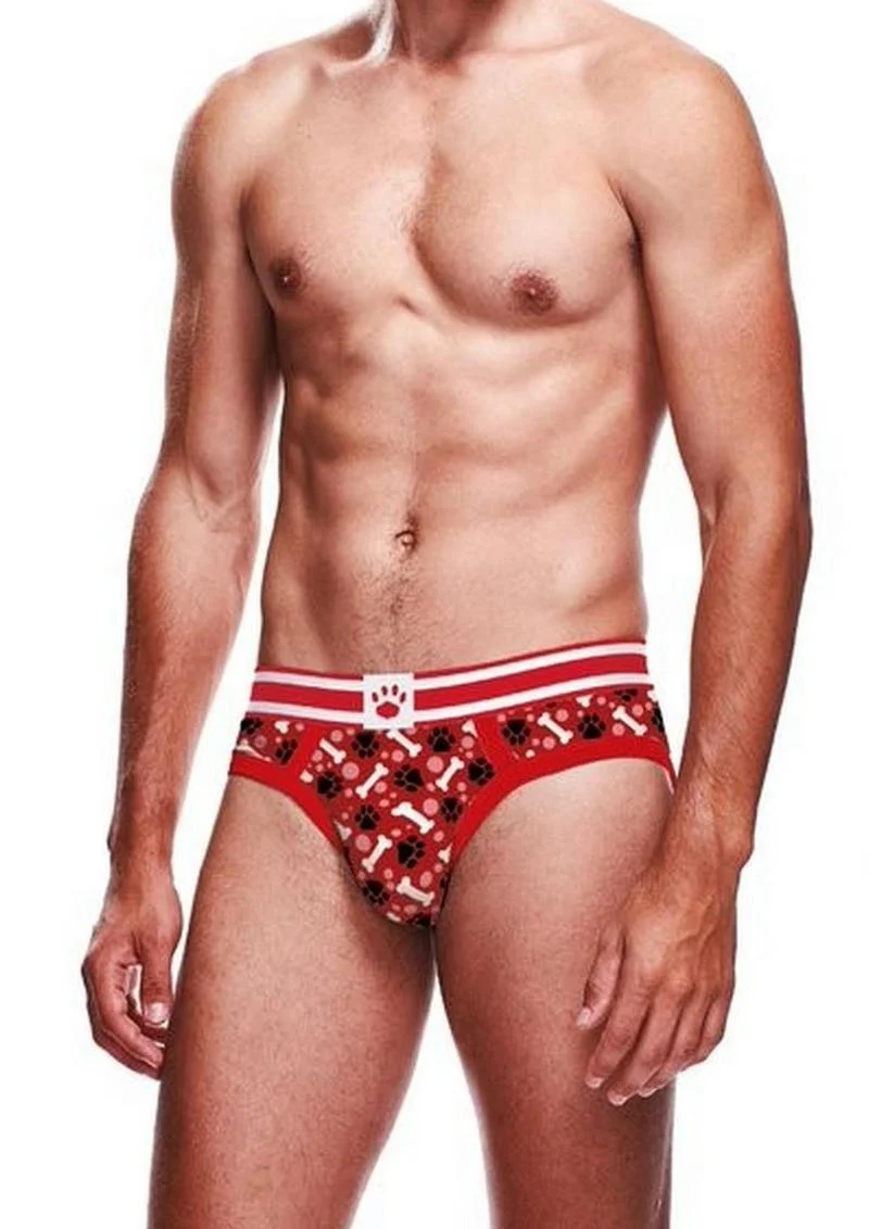 Prowler Red Paw Print Brief Fun And Comfortable Men’s Underwear - Image 4