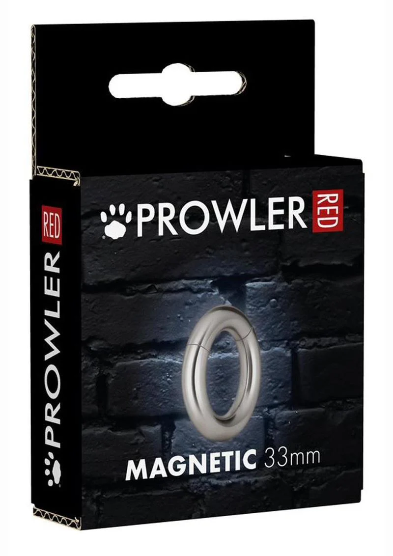 Prowler RED Stainless Steel Magnetic Durable And Stylish Cock Ring - Image 3