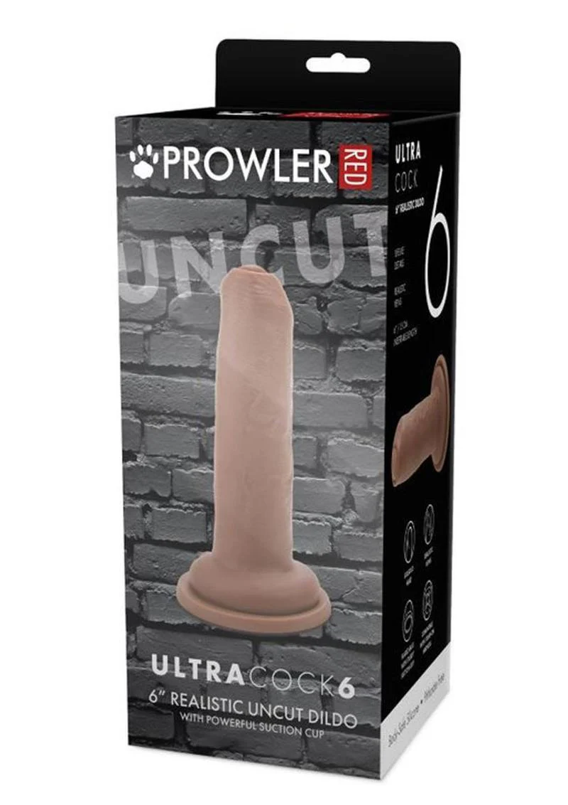 Prowler Red Uncut Ultra Cock Realistic Dildo - Image 5