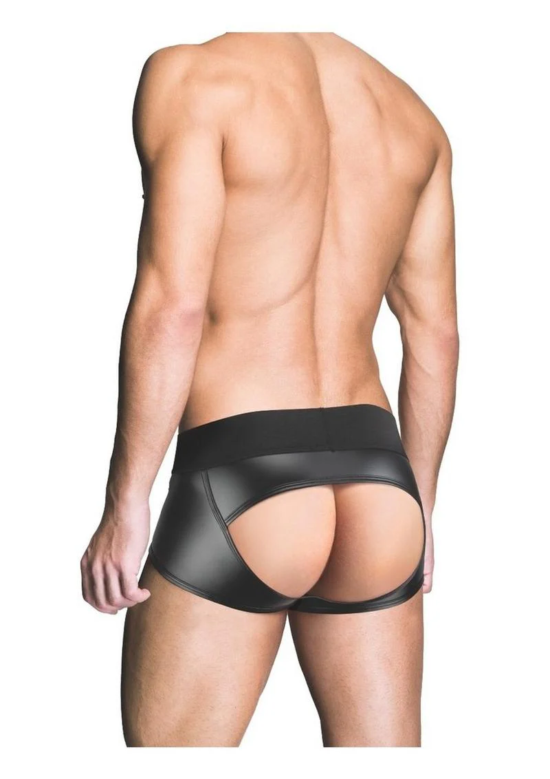 Prowler Red Wetlook Ass-Less Trunk - Image 2