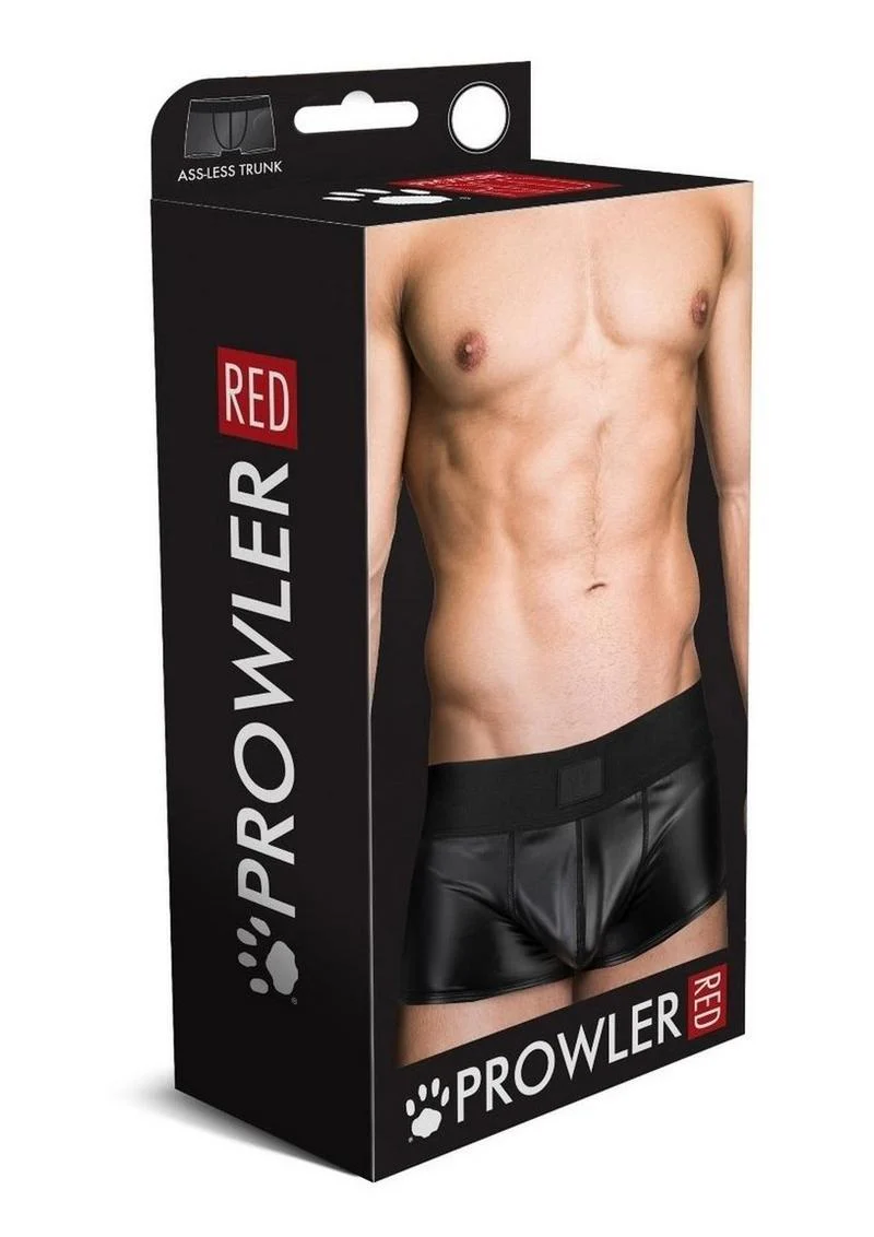 Prowler Red Wetlook Ass-Less Trunk - Image 8