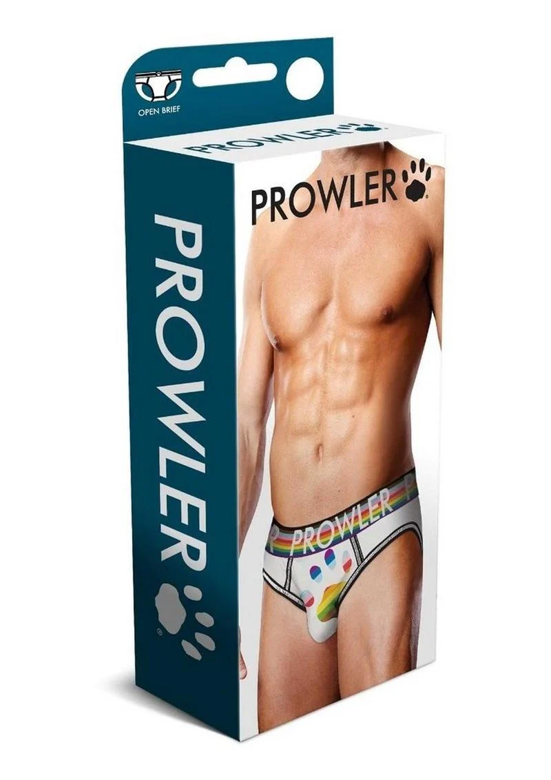 Prowler White Oversized Paw Open Brief - Image 7