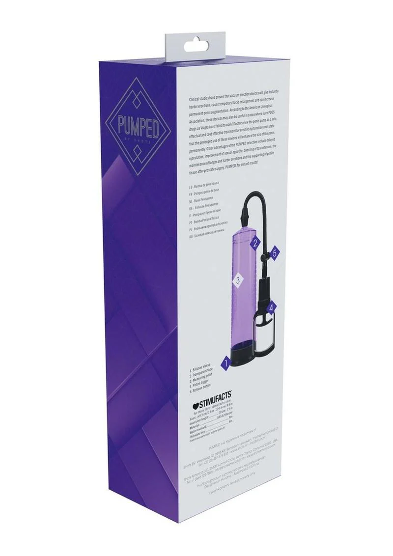 Pumped Basic Resistant Silicone Penis Pump - Image 12