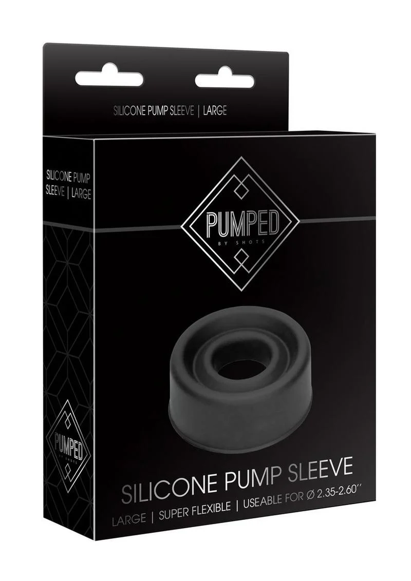 Pumped Silicone Pump Sleeve Large - Image 3