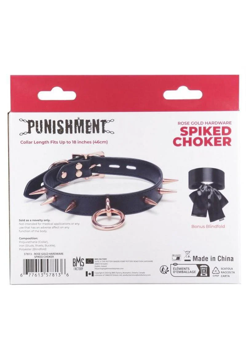 Punishment Spiked Choker - Image 2