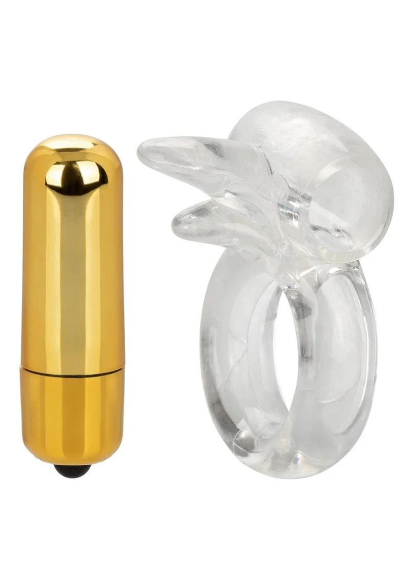 Pure Gold Double Trouble With Dual Stimulation Vibrating Enhancer - Image 3