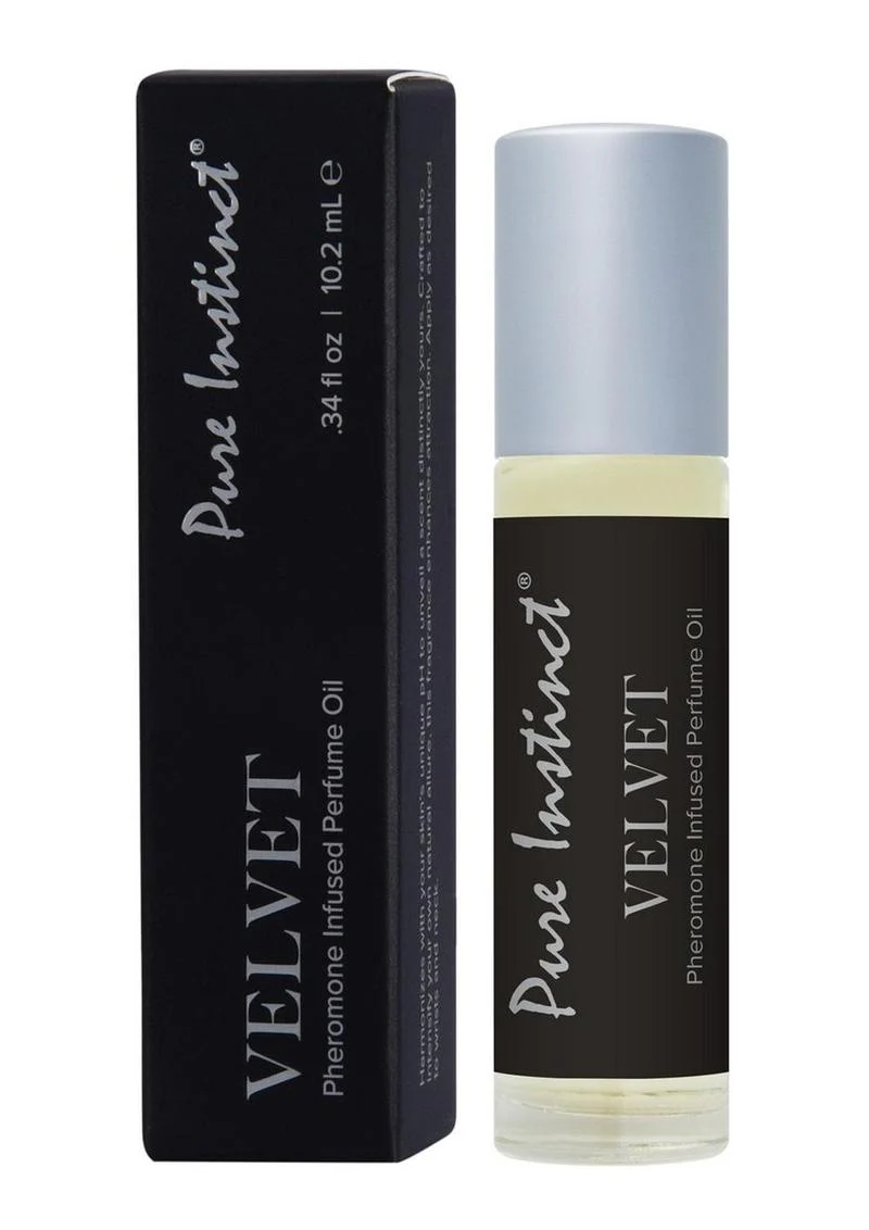 Pure Instinct Velvet Pheromone Infused Perfume Oil Roll-On - Image 3