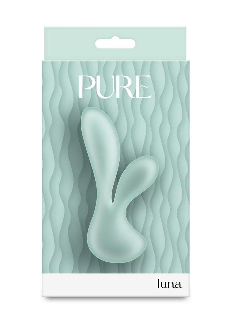 Pure Luna Rechargeable Silicone Rabbit Vibrator - Image 4