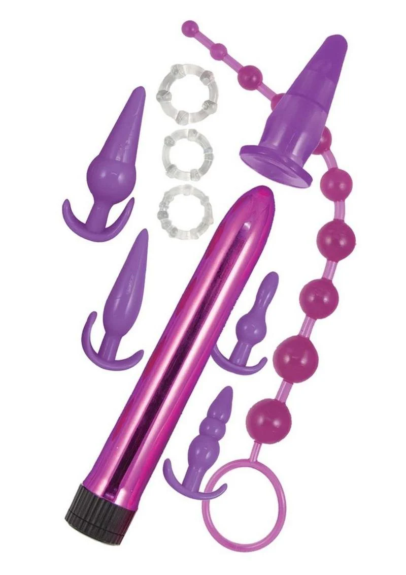 Purple Elite Collection 10pc Anal Play Kit - Image 2